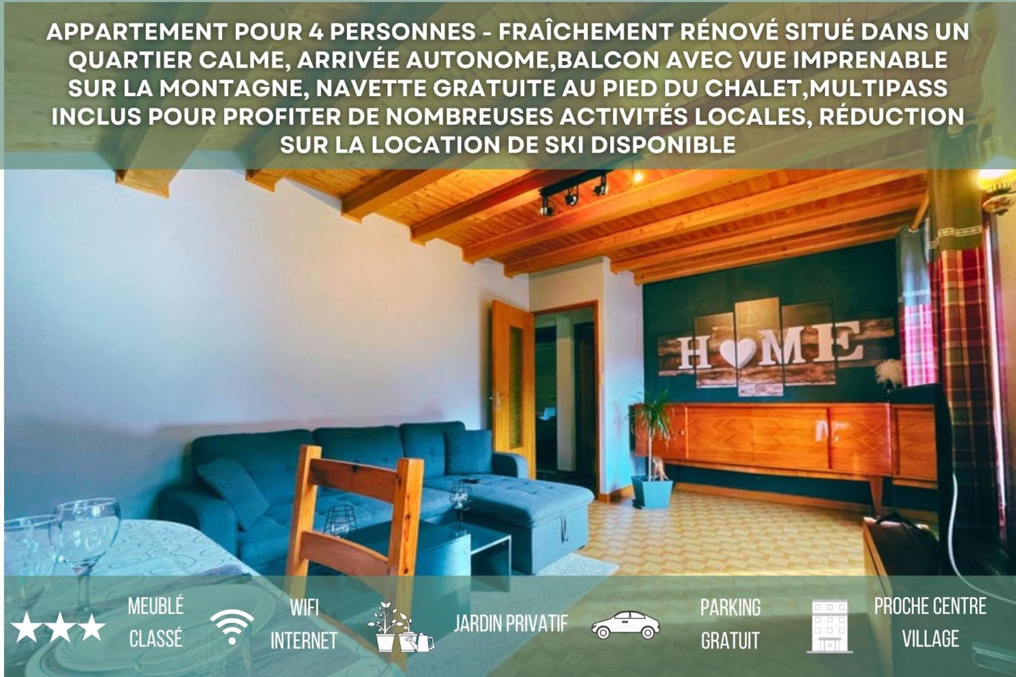Chalet Chez Gaby 2 - Vue Imprenable Au Calme - Proche Du Centre Морзин Экстерьер фото